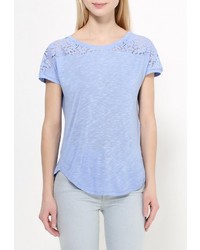 Женская синяя футболка с круглым вырезом от Tom Farr