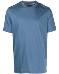 Мужская синяя футболка с круглым вырезом от Tommy Hilfiger