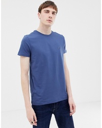 Мужская синяя футболка с круглым вырезом от Tommy Hilfiger