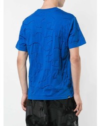 Мужская синяя футболка с круглым вырезом от Mostly Heard Rarely Seen