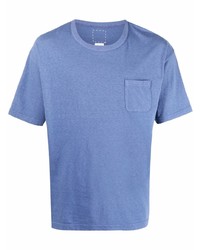 Мужская синяя футболка с круглым вырезом от VISVIM
