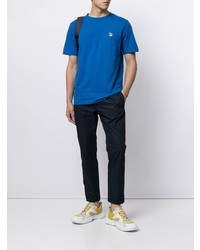 Мужская синяя футболка с круглым вырезом от PS Paul Smith