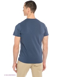 Мужская синяя футболка с принтом от Bergans