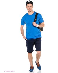 Мужская синяя футболка с принтом от DC Shoes