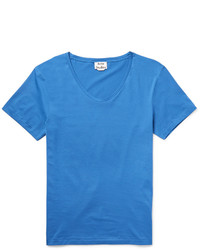 Мужская синяя футболка от Acne Studios