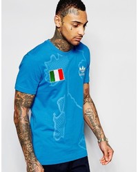 Мужская синяя футболка от adidas