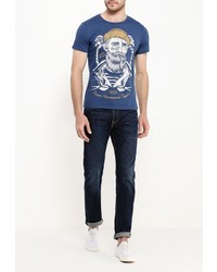 Мужская синяя футболка от Alcott