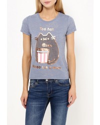 Женская синяя футболка от Alcott