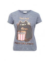 Женская синяя футболка от Alcott