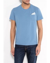 Мужская синяя футболка от Bagutta