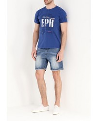 Мужская синяя футболка от Baon