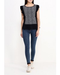 Женская синяя футболка от Baon