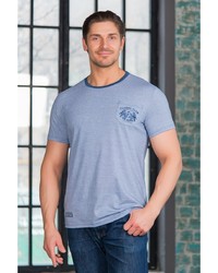 Мужская синяя футболка от Begood