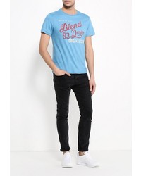 Мужская синяя футболка от BLEND