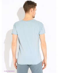 Мужская синяя футболка от Broadway