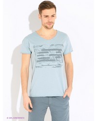 Мужская синяя футболка от Broadway