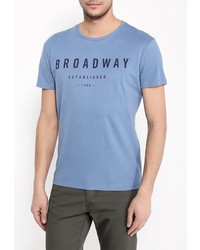 Мужская синяя футболка от Broadway