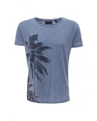 Мужская синяя футболка от Broadway