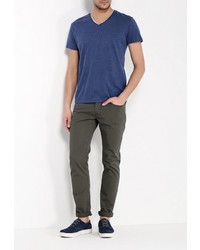 Мужская синяя футболка от Broadway