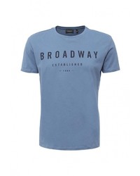 Мужская синяя футболка от Broadway