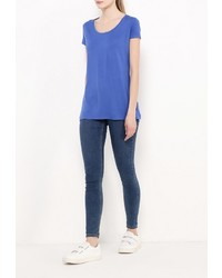 Женская синяя футболка от Bruebeck