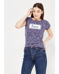 Женская синяя футболка от Bruebeck