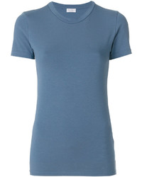 Женская синяя футболка от Brunello Cucinelli
