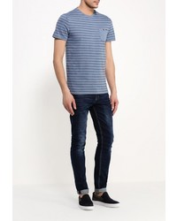 Мужская синяя футболка от Celio