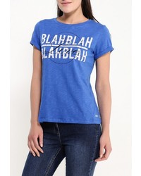 Женская синяя футболка от Coquelicot