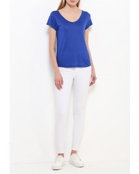 Женская синяя футболка от Coquelicot