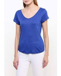 Женская синяя футболка от Coquelicot