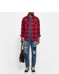 Мужская синяя футболка от Alex Mill