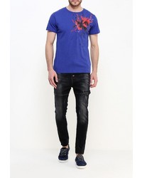 Мужская синяя футболка от Desigual