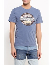 Мужская синяя футболка от Desigual