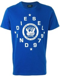 Мужская синяя футболка от Diesel