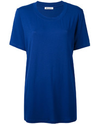 Женская синяя футболка от Dondup