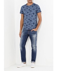 Мужская синяя футболка от E-Bound