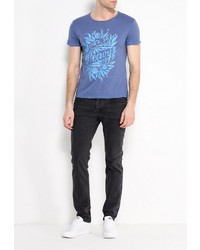 Мужская синяя футболка от Frank NY