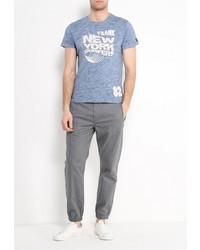 Мужская синяя футболка от Frank NY