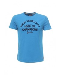 Мужская синяя футболка от Frank NY