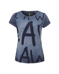 Женская синяя футболка от G Star