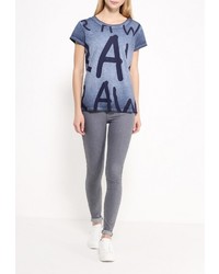 Женская синяя футболка от G Star