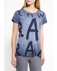 Женская синяя футболка от G Star