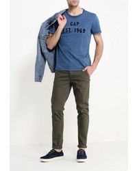 Мужская синяя футболка от Gap