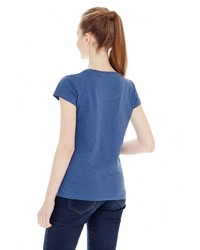 Женская синяя футболка от Grezzo