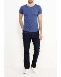 Мужская синяя футболка от Hopenlife