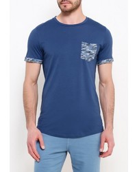 Мужская синяя футболка от Jack &amp; Jones