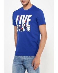 Мужская синяя футболка от Lacoste