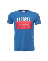 Мужская синяя футболка от Lacoste