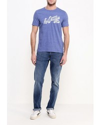 Мужская синяя футболка от Levi's